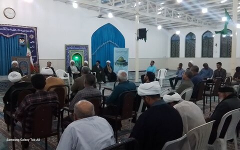 تصاویر/ نخستین اجتماع ارکان مساجد شهر نوش آباد