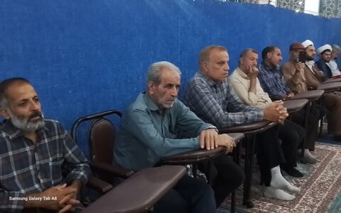 تصاویر/ نخستین اجتماع ارکان مساجد شهر نوش آباد