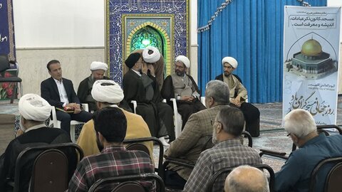 تصاویر/ نخستین اجتماع ارکان مساجد شهر نوش آباد