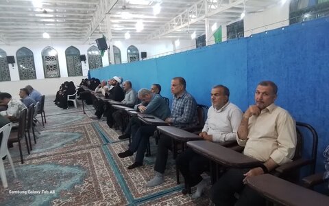 تصاویر/ نخستین اجتماع ارکان مساجد شهر نوش آباد