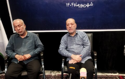 تصاویر/ نشست خبری کمیته های قرارگاه اربعین حسینی هیئت رزمندگان اسلام