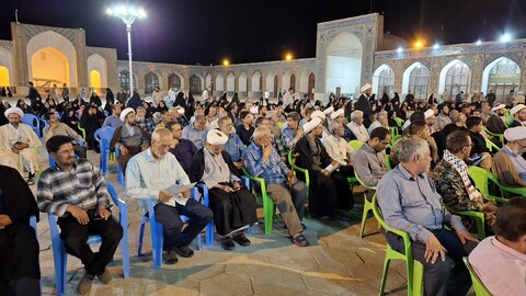 تصاویر/ همایش بزرگ ارکان مساجد شهرستان کرمان