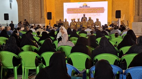 تصاویر/ همایش بزرگ ارکان مساجد شهرستان کرمان