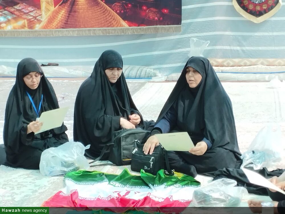 روایت حضور کارگروه‌های تخصصی خواهران حوزه علمیه خراسان جنوبی در ایام اربعین حسینی