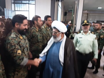 دیدار رئیس سازمان عقیدتی سیاسی فراجا با کارکنان ستاد فرماندهی انتظامی استان قزوین