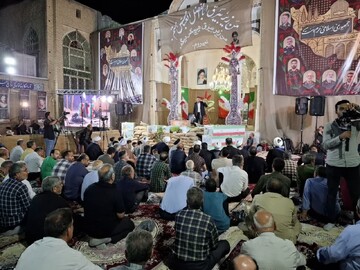 بیست‌و چهارمین یادواره شهدای جوشقان مرکزی کاشان برگزار شد