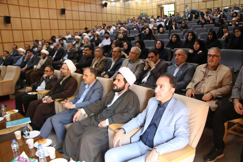 تصاویر/ آئین تکریم و معارفه مسئول نهاد نمایندگی مقام معظم رهبری در دانشگاه های آزاد اسلامی استان آذربایجان شرقی