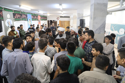 تصاویر / درس اخلاق امام جمعه همدان ویژه طلاب شرکت کننده در میثاق طلبگی