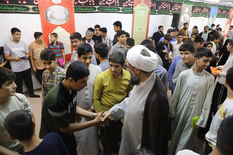 تصاویر / درس اخلاق امام جمعه همدان ویژه طلاب شرکت کننده در میثاق طلبگی