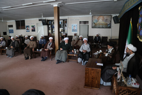 تصاویر /  نخستین جلسه شورای مشورتی و هماهنگی روحانیون موثر استان همدان