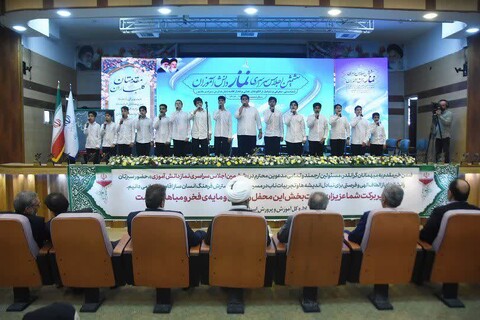 تصاویر/ ششمین اجلاسیه سراسری نماز دانش‌آموزی