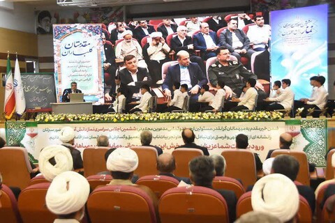 تصاویر/ ششمین اجلاسیه سراسری نماز دانش‌آموزی