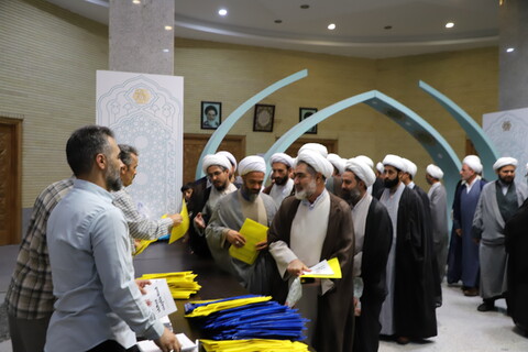 تصاویر/ همایش بزرگ ائمه جماعت مساجد و روحانیون استان آذربایجان شرقی