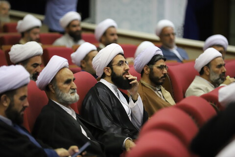 تصاویر/ همایش بزرگ ائمه جماعت مساجد و روحانیون استان آذربایجان شرقی