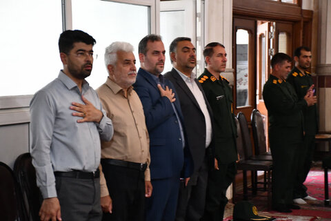 تصاویر/  یادواره شهدای کارمند شهرستان خوی