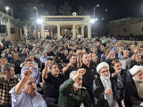 تصاویر/بیست‌و چهارمین یادواره شهدای جوشقان مرکزی