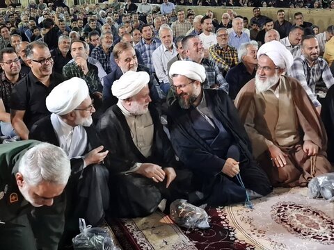 تصاویر/بیست‌و چهارمین یادواره شهدای جوشقان مرکزی