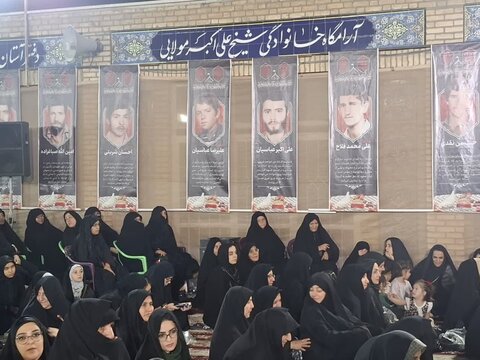 تصاویر/بیست‌و چهارمین یادواره شهدای جوشقان مرکزی