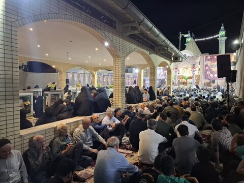 تصاویر/بیست‌و چهارمین یادواره شهدای جوشقان مرکزی