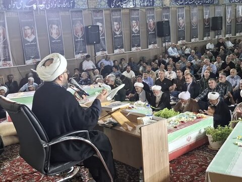 تصاویر/بیست‌و چهارمین یادواره شهدای جوشقان مرکزی