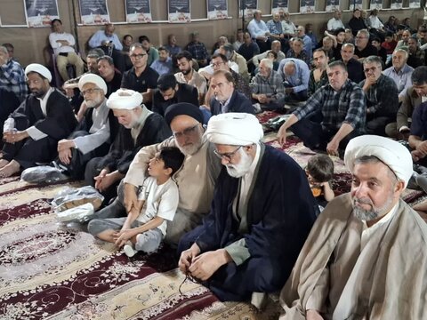 تصاویر/بیست‌و چهارمین یادواره شهدای جوشقان مرکزی