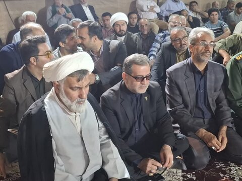 تصاویر/بیست‌و چهارمین یادواره شهدای جوشقان مرکزی