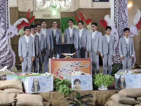 تصاویر/بیست‌و چهارمین یادواره شهدای جوشقان مرکزی