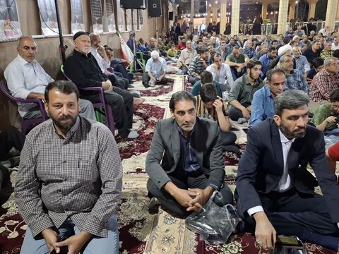 تصاویر/بیست‌و چهارمین یادواره شهدای جوشقان مرکزی