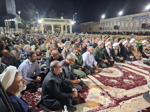 تصاویر/بیست‌و چهارمین یادواره شهدای جوشقان مرکزی