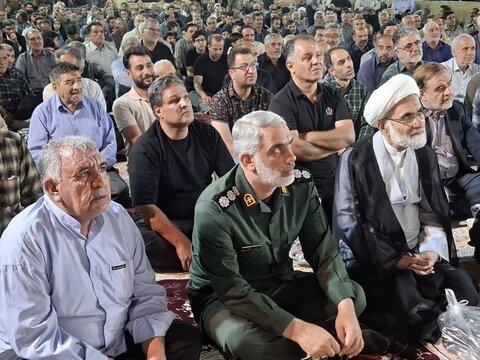 تصاویر/بیست‌و چهارمین یادواره شهدای جوشقان مرکزی