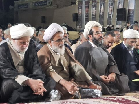 تصاویر/بیست‌و چهارمین یادواره شهدای جوشقان مرکزی