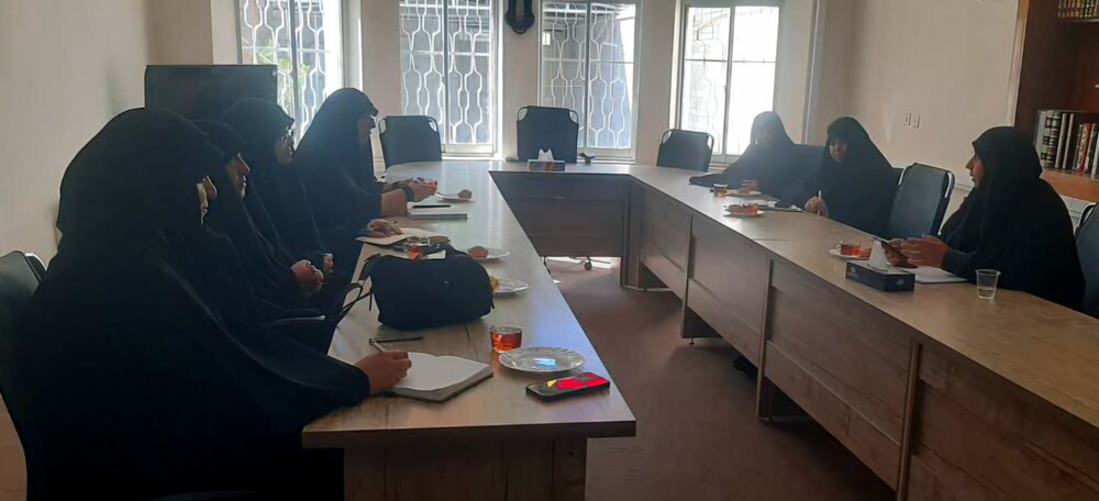 تصاویر/ جلسه قرارگاه فرهنگی حوزه علمیه خواهران استان کرمان