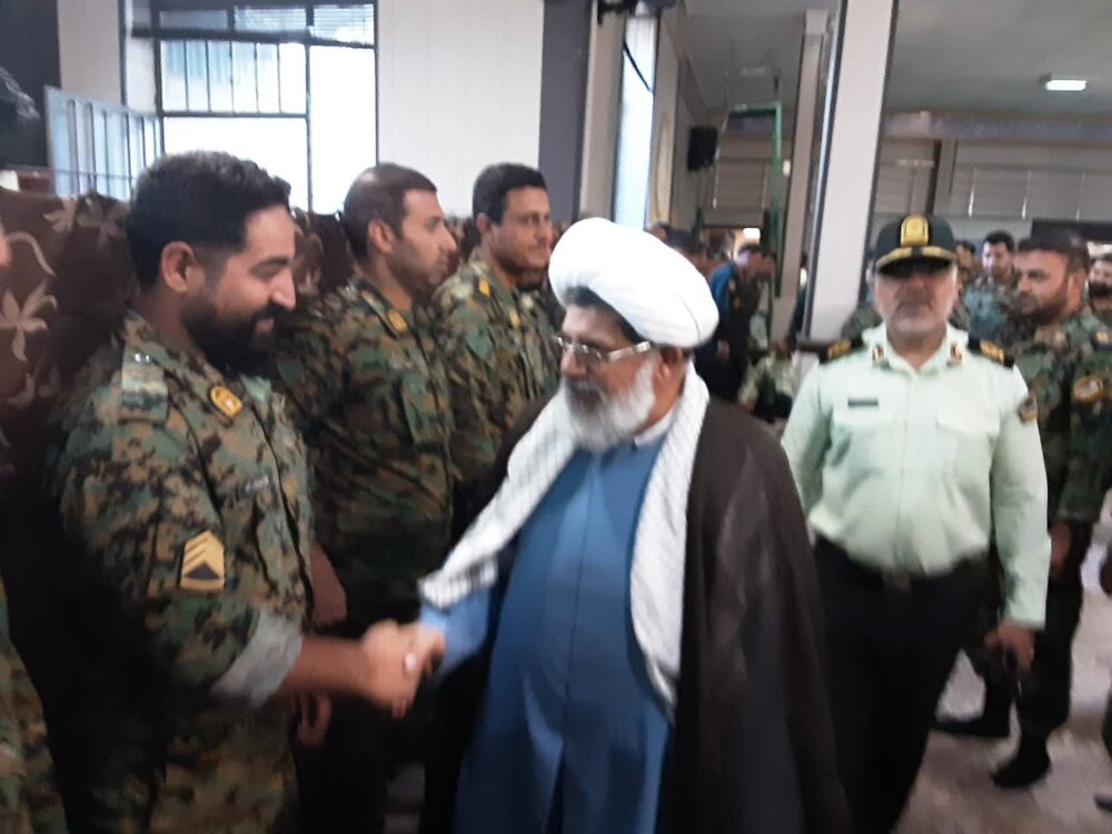 دیدار رئیس سازمان عقیدتی سیاسی فراجا با کارکنان ستاد فرماندهی انتظامی استان قزوین