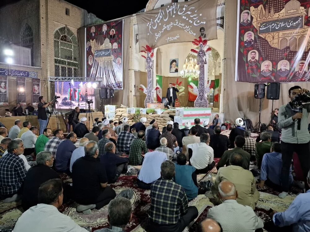 بیست‌و چهارمین یادواره شهدای جوشقان مرکزی کاشان برگزار شد