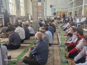 تصاویر/ آیین عبادی سیاسی نماز جمعه پلدشت