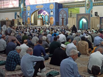 تصاویر/ نماز عبادی سیاسی جمعه کاشان