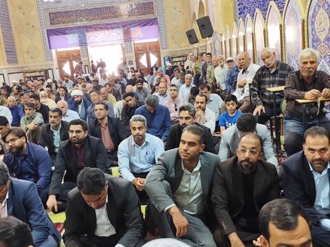 تصاویر/ نماز جمعه بم