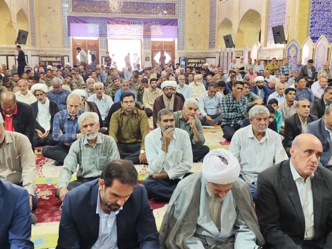 تصاویر/ نماز جمعه بم