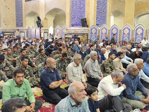 تصاویر/ نماز جمعه بم