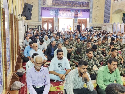 تصاویر/ نماز جمعه بم