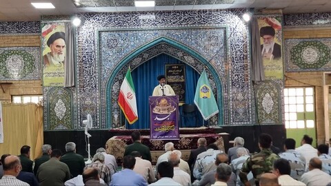 نماز جمعه گناوه به روایت تصویر