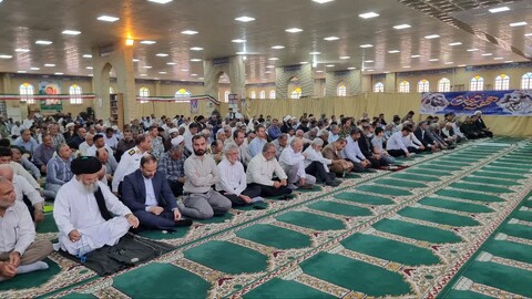 نماز جمعه گناوه به روایت تصویر