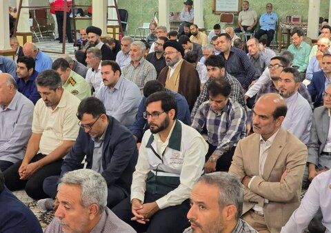 تصاویر/ آئین عبادی سیاسی نماز جمعه ماکو