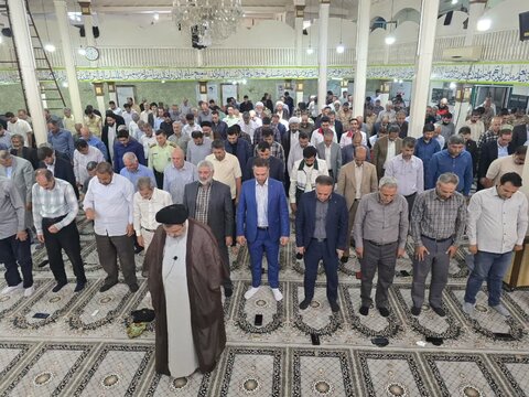 تصاویر/ آئین عبادی سیاسی نماز جمعه ماکو