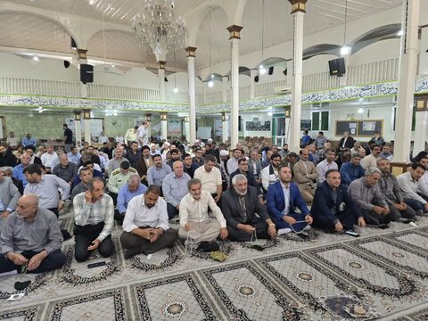 تصاویر/ آئین عبادی سیاسی نماز جمعه ماکو