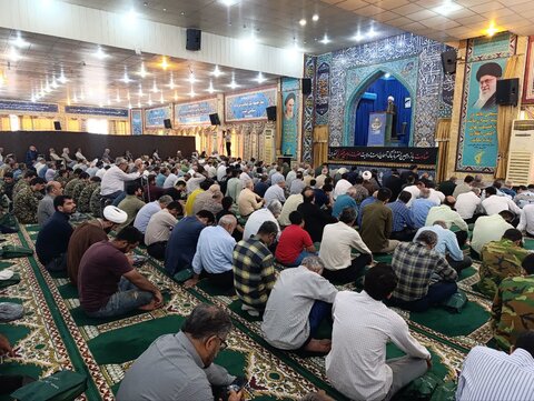 تصاویر/ آیین عبادی سیاسی نمازجمعه امروز شهر بوشهر