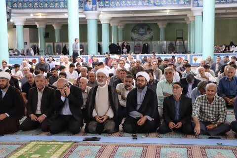 تصاویر/ آیین عبادی سیاسی نماز جمعه تکاب