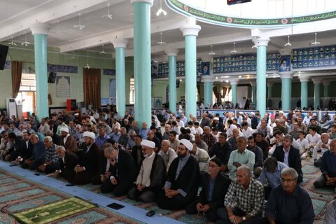 تصاویر/ آیین عبادی سیاسی نماز جمعه تکاب