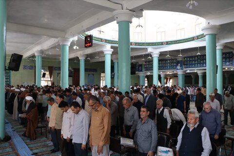 تصاویر/ آیین عبادی سیاسی نماز جمعه تکاب