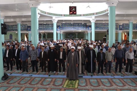 تصاویر/ آیین عبادی سیاسی نماز جمعه تکاب